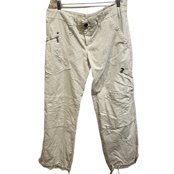 NWT Diesel Corduroy Cream Off White Oversized Carpenter Pants - Picture 8 of 11